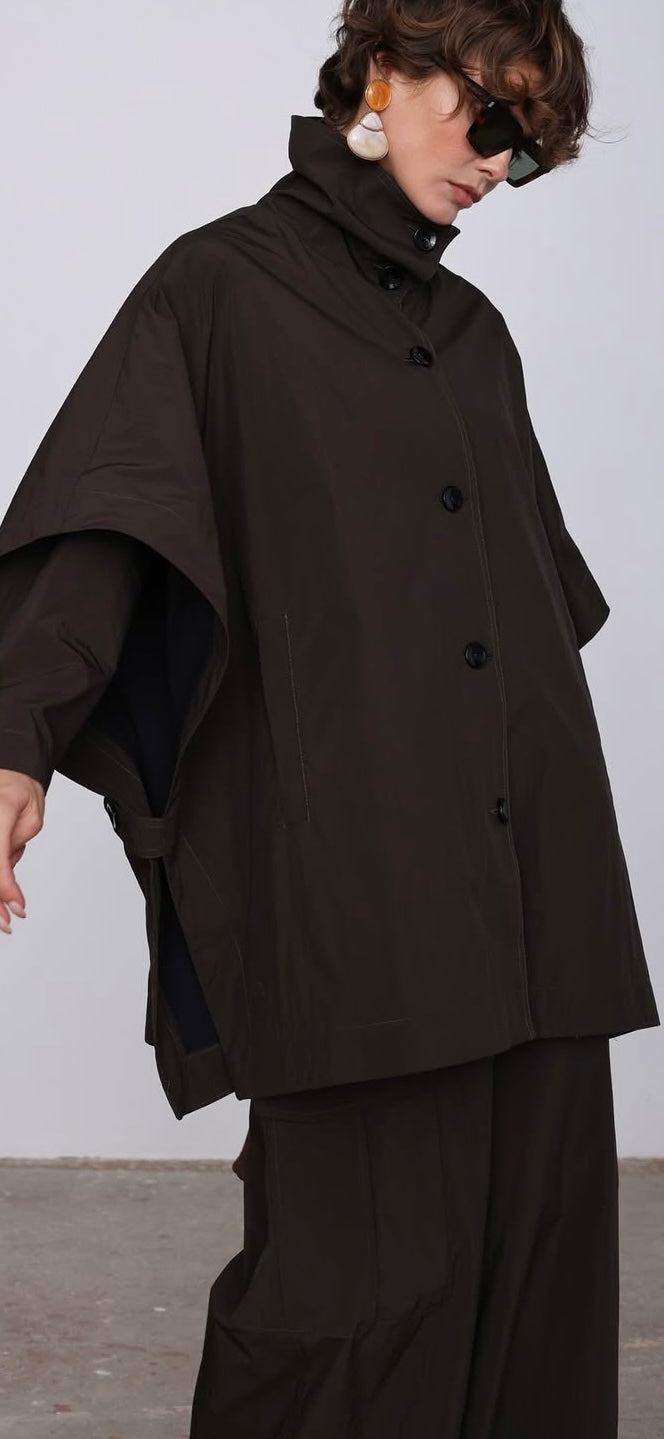 Minimal Kısa Trençkot