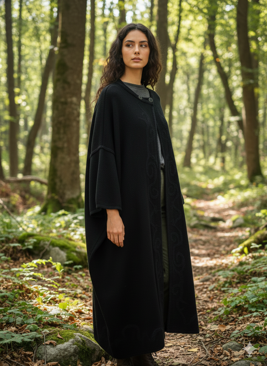 Dökümlü Yün Panço