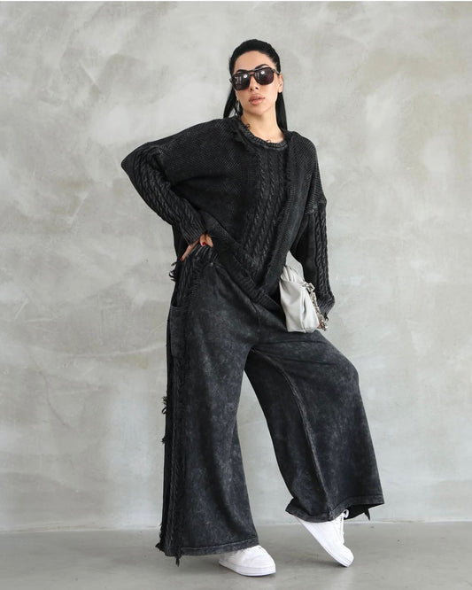 %100 Pamuk Dökümlü Takım