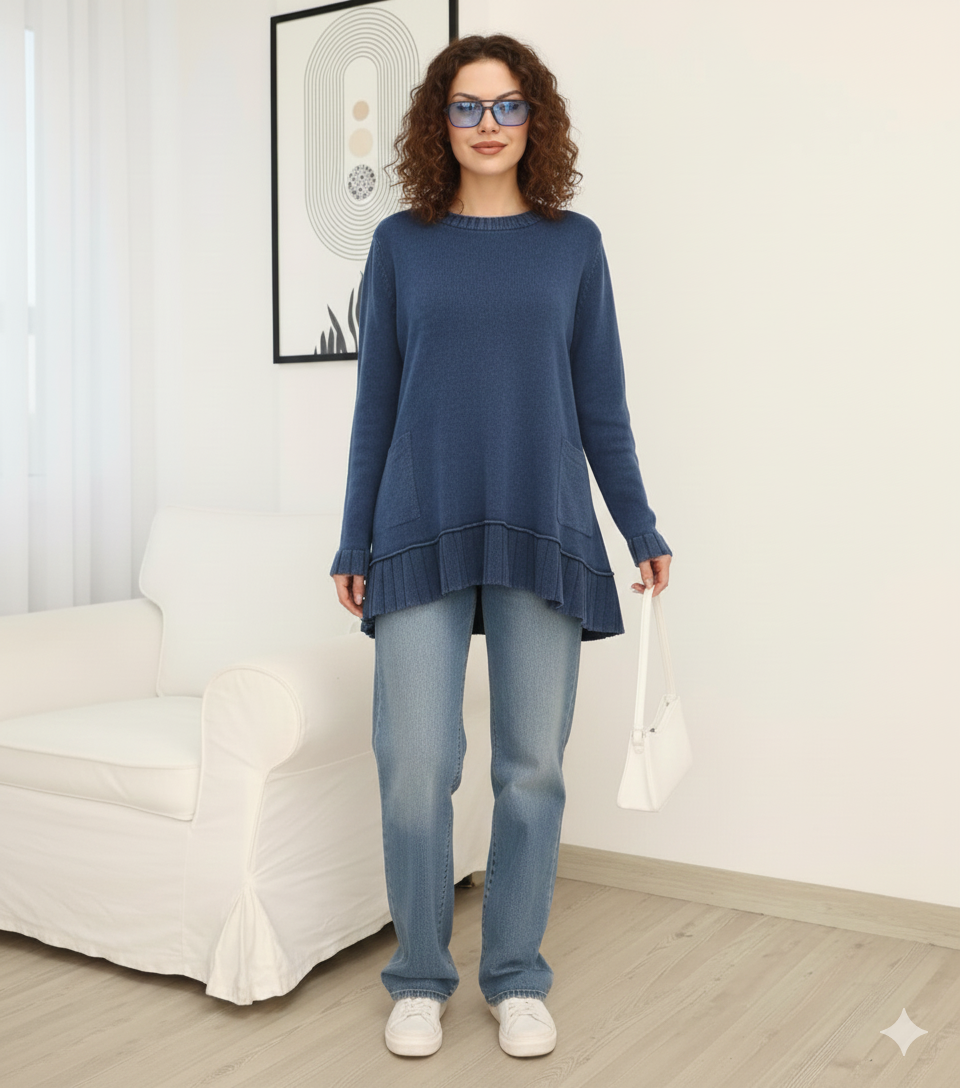 Design 100% Cotton Top Sweater