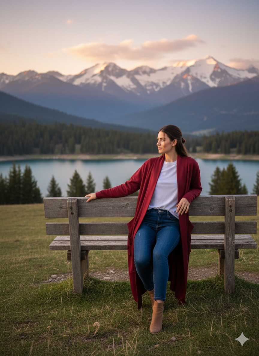 Düğme Detaylı Pamuk Dökümlü Hırka