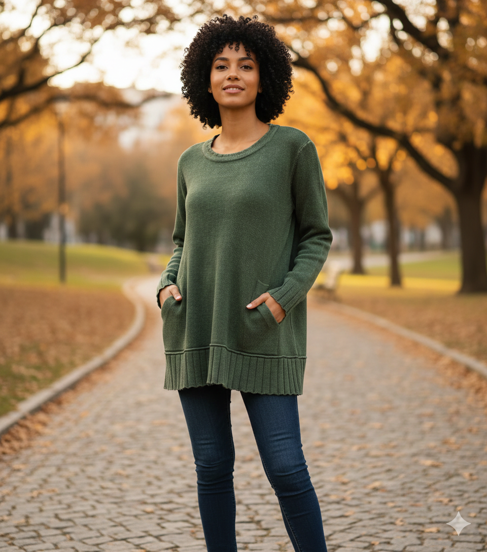 Design 100% Cotton Top Sweater