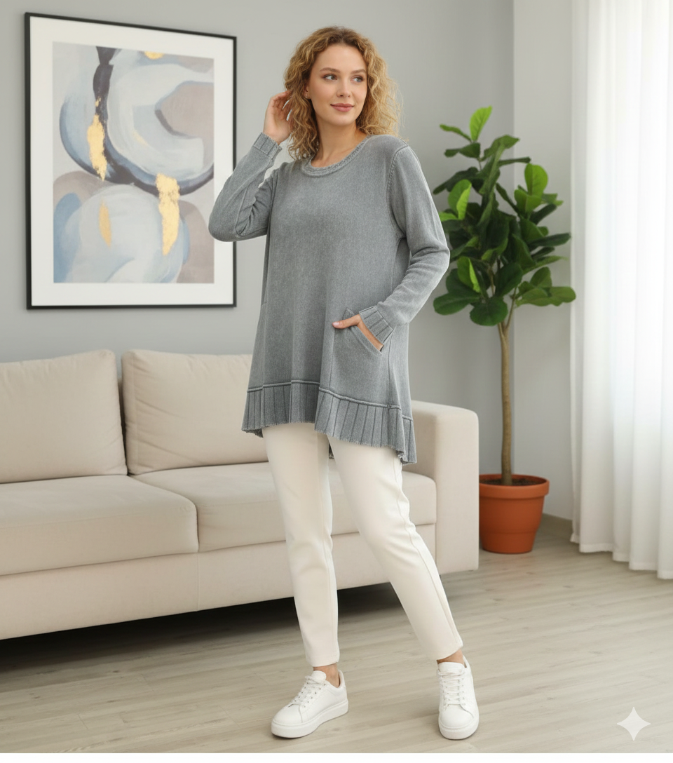 Design 100% Cotton Top Sweater