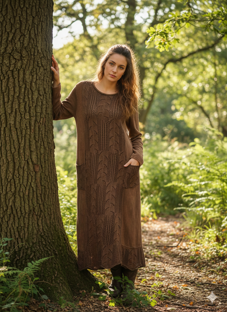 Güpür Detaylı %100 Pamuk Batik Tunik