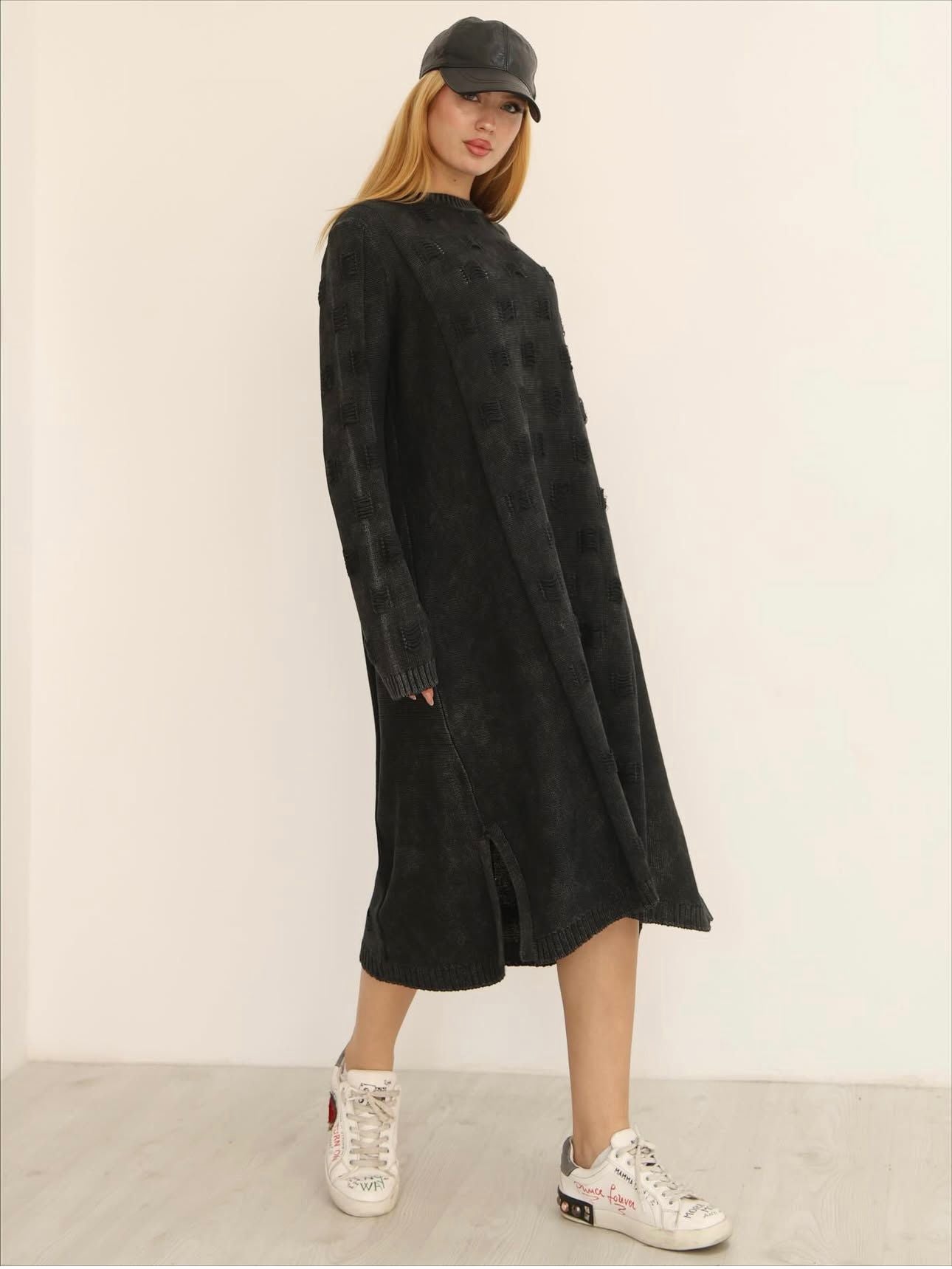 %100 Pamuk Dokuma Tasarım Tunik