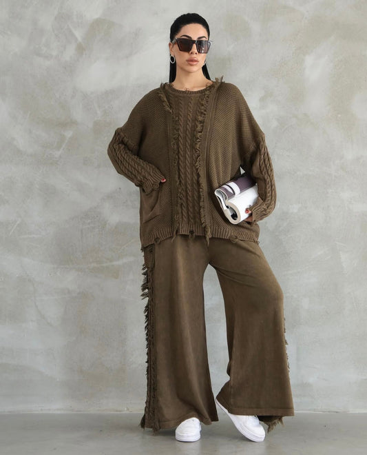 %100 Pamuk Dökümlü Takım