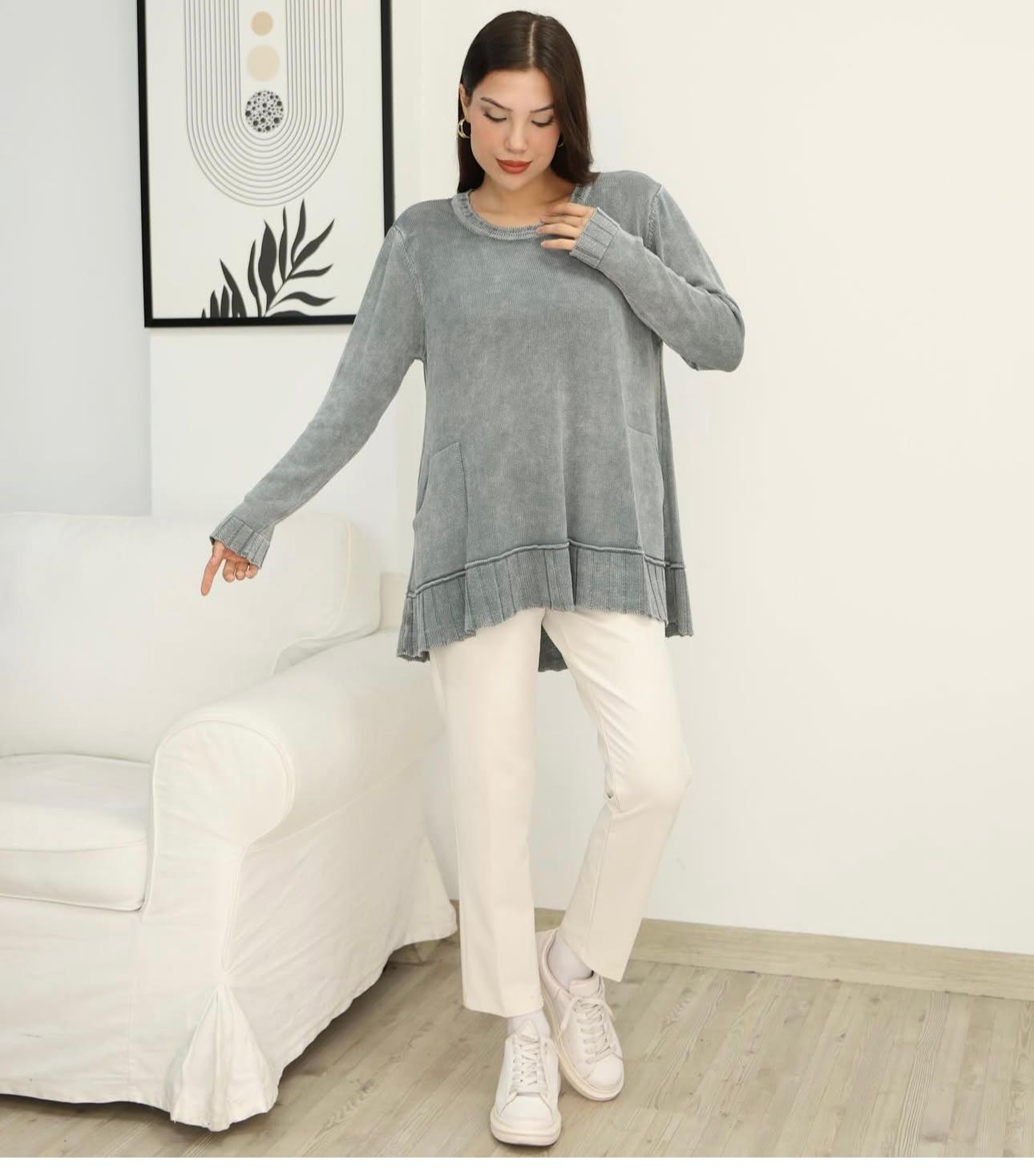 Design 100% Cotton Top Sweater