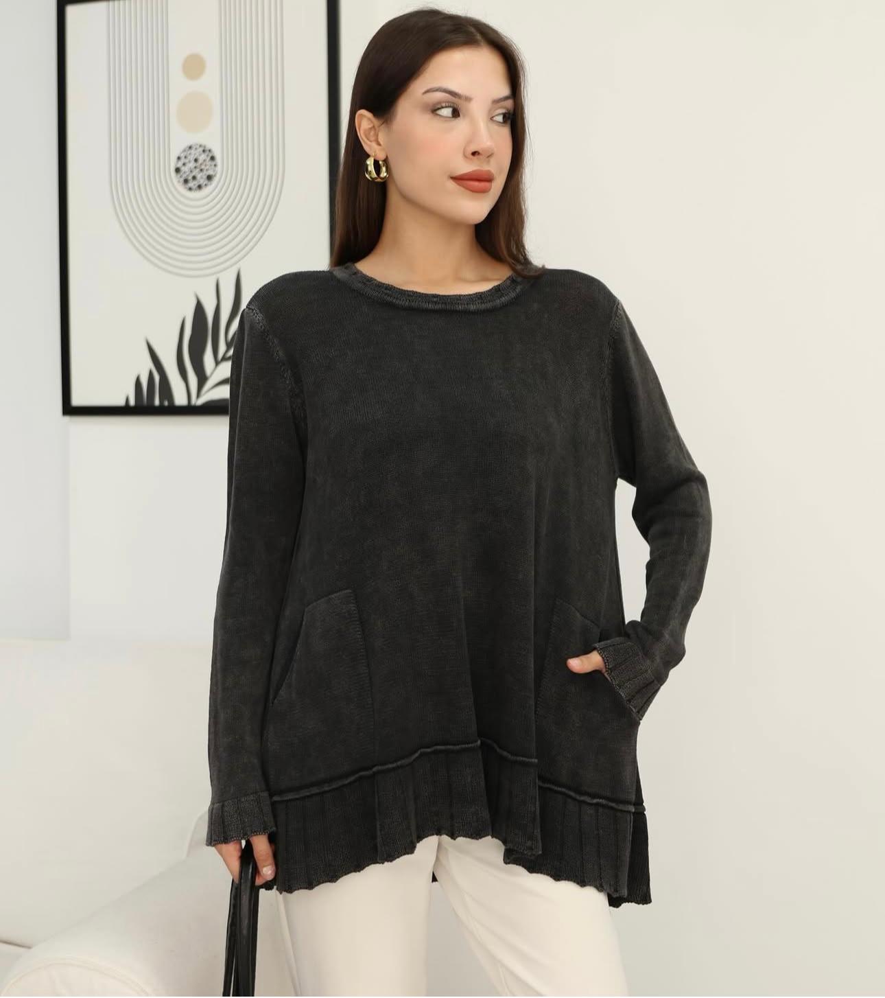 Design 100% Cotton Top Sweater