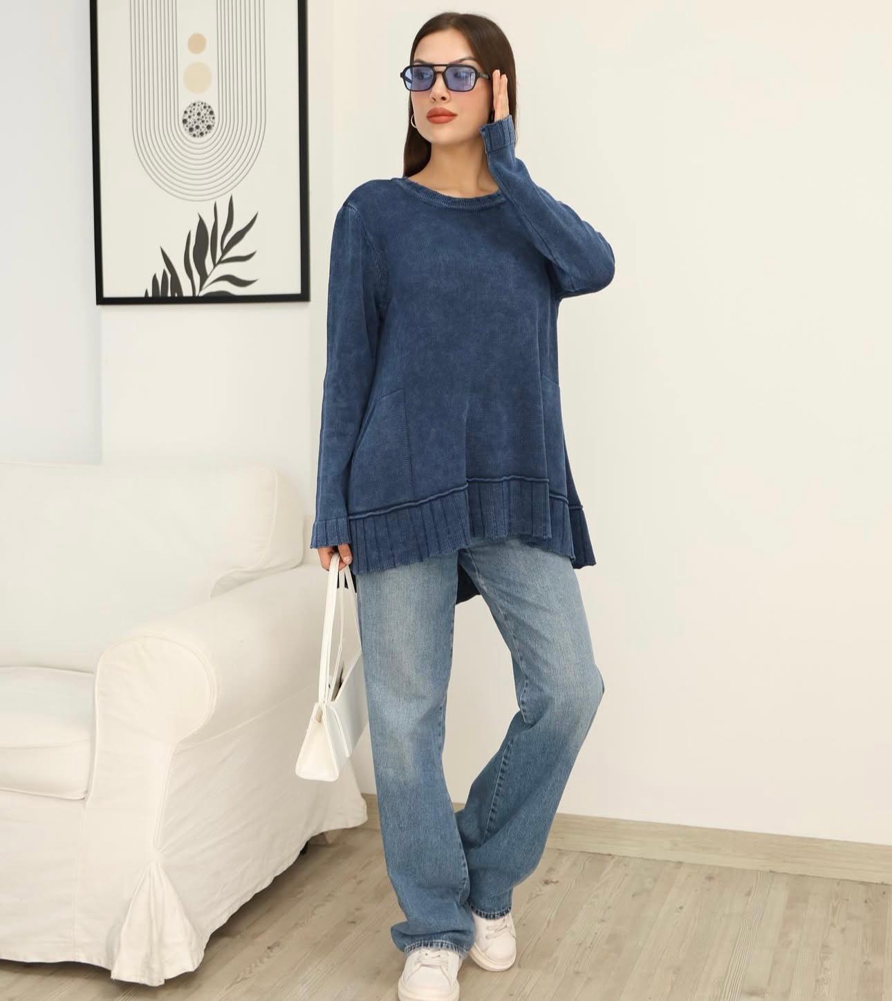 Design 100% Cotton Top Sweater