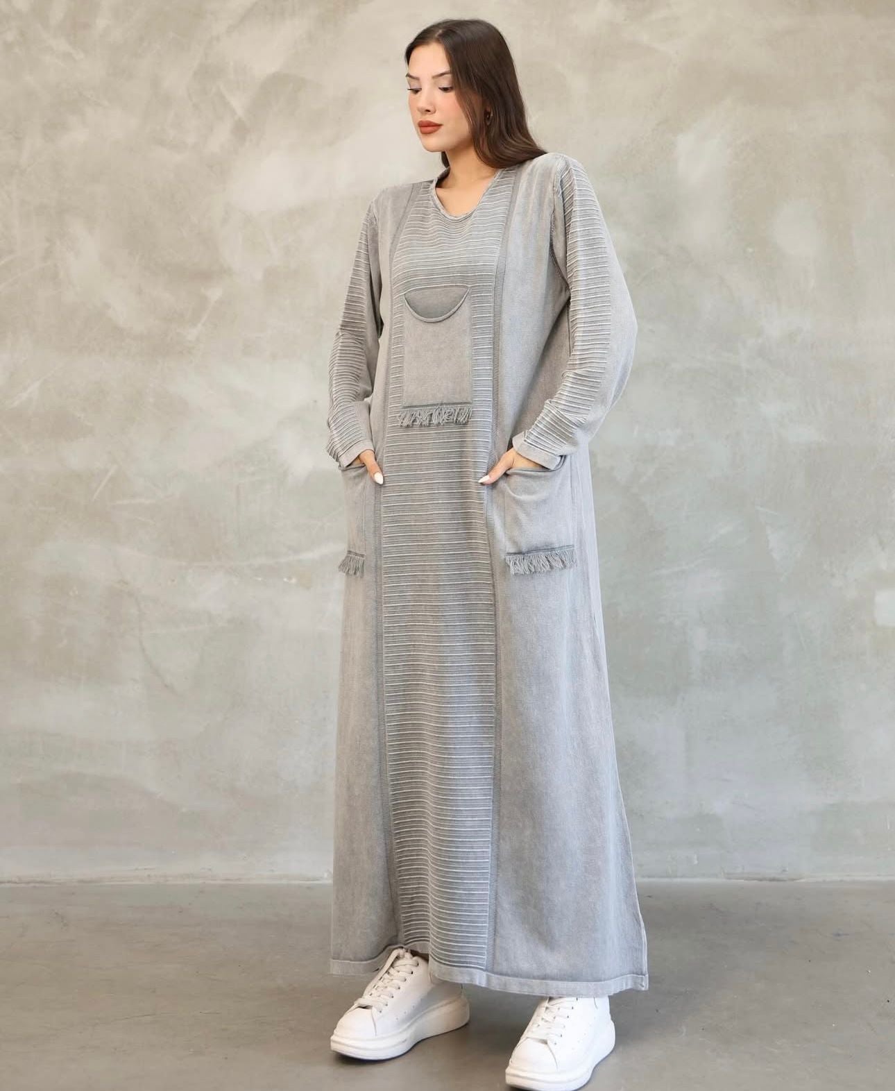 100% Cotton Dress with Pockets