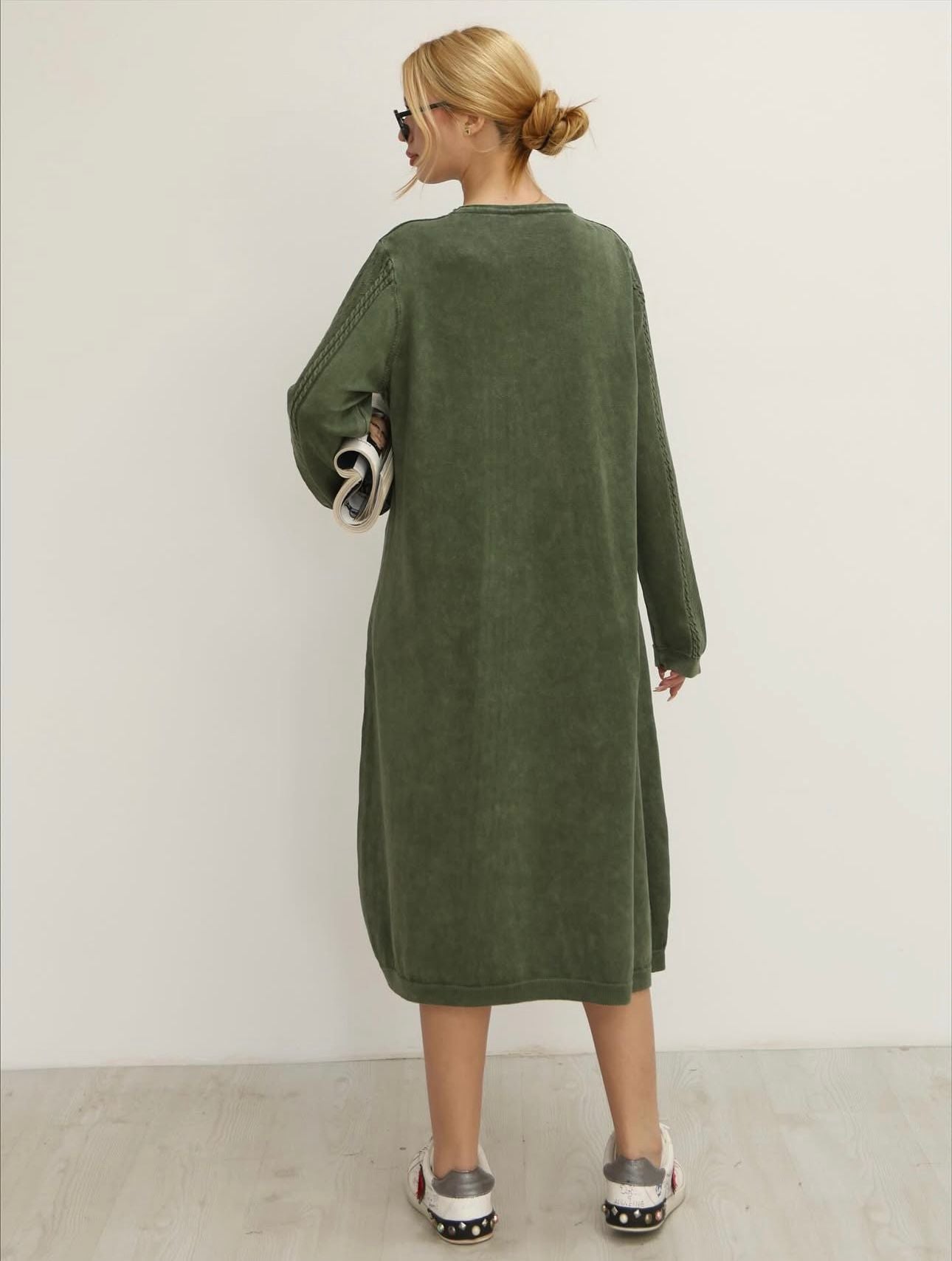 Sade Ara Boy %100 Pamuk Tunik