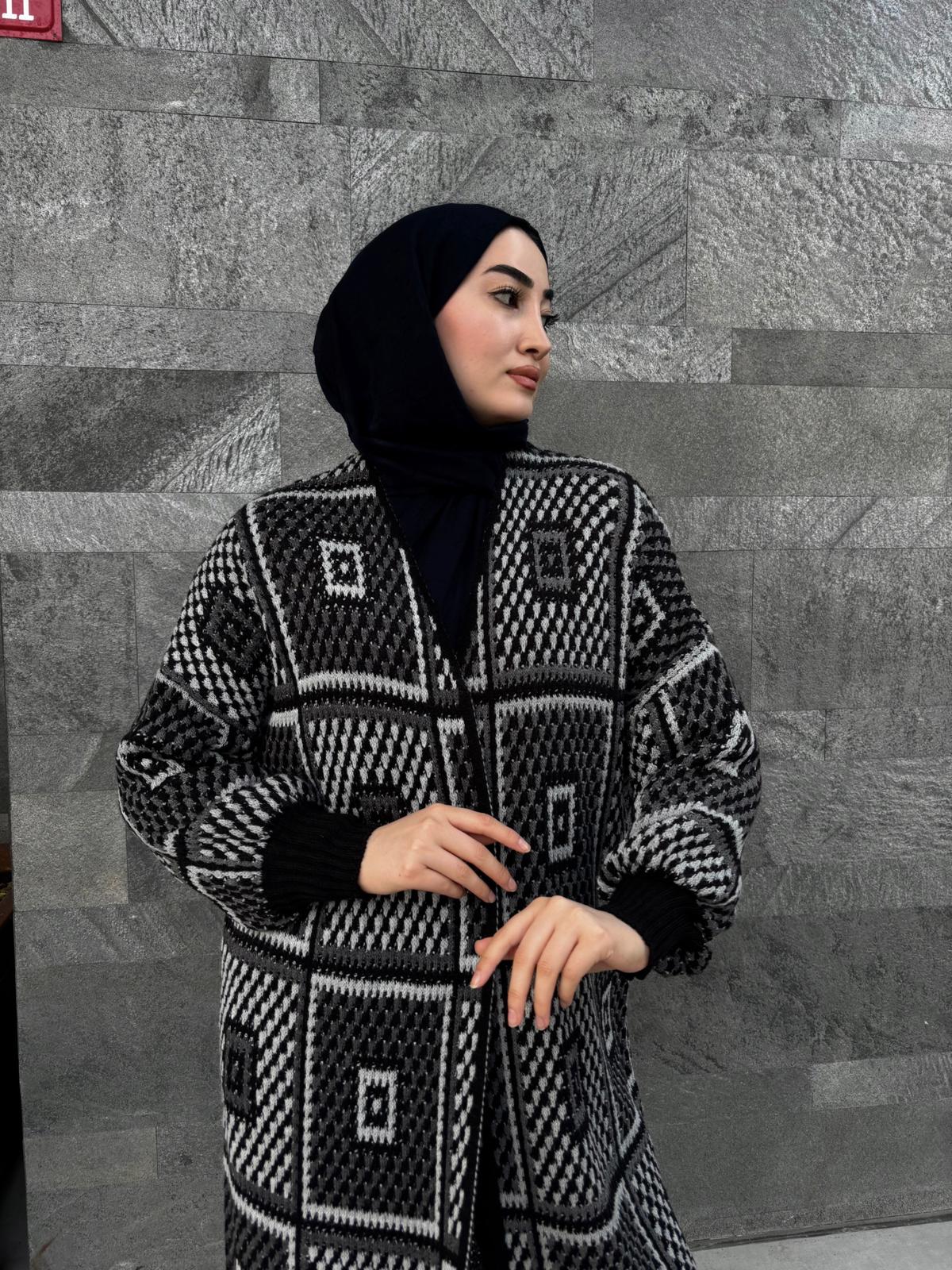 Dökümlü Salaş %100 Pamuk Hırka