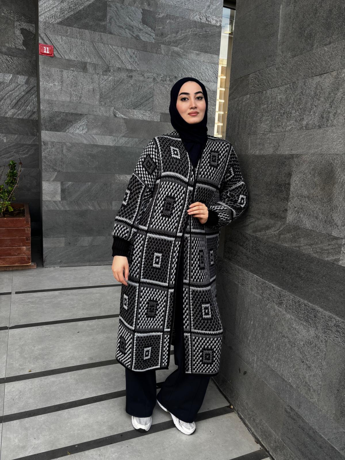 Dökümlü Salaş %100 Pamuk Hırka