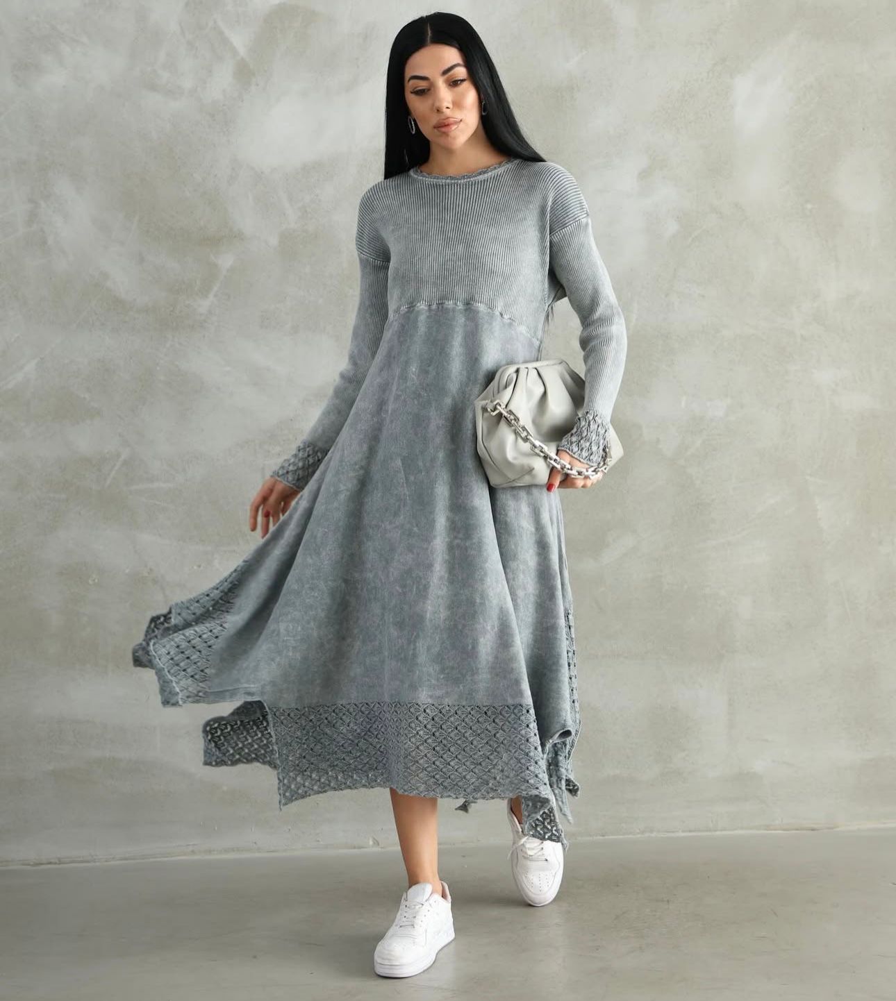 Asimetrik %100 Pamuk Tunik