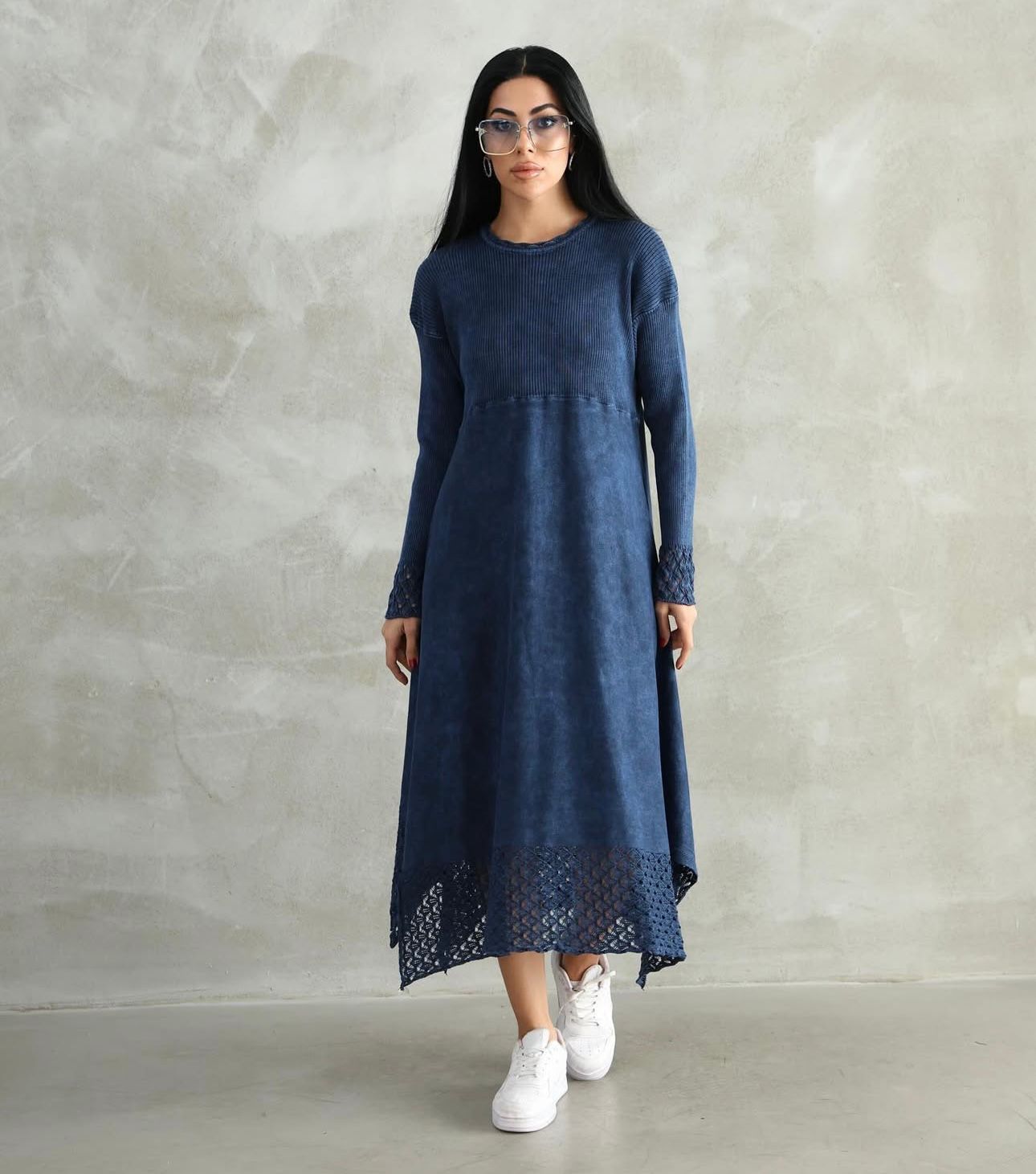 Asimetrik %100 Pamuk Tunik