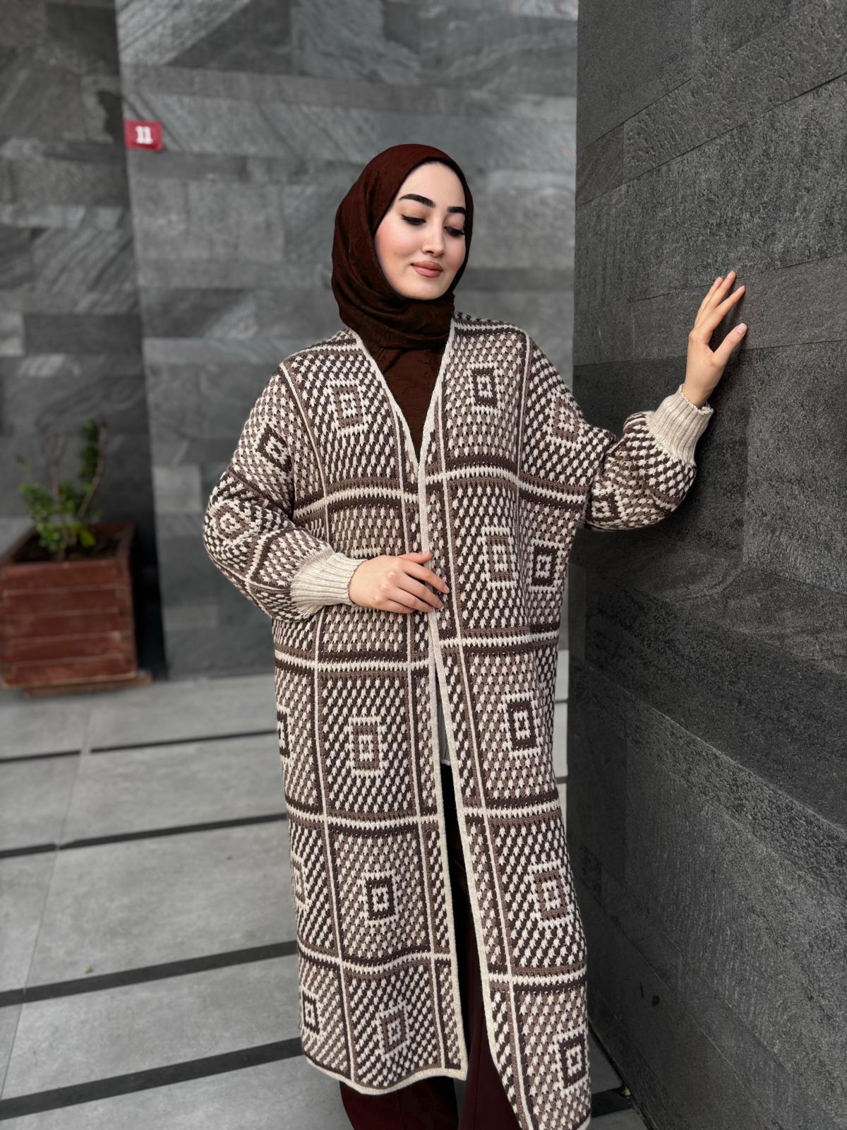 Dökümlü Salaş %100 Pamuk Hırka